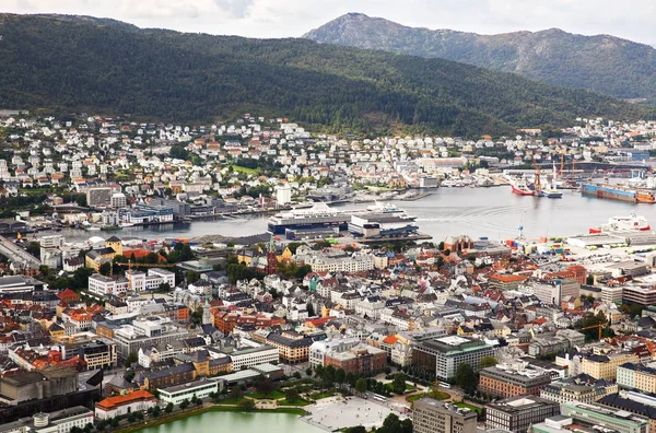 Bergen city — Stockfoto
