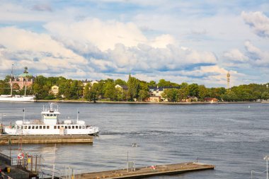 Stockholm şehri manzarası