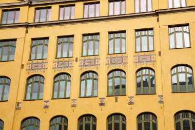 Stockholm 'deki eski bina.