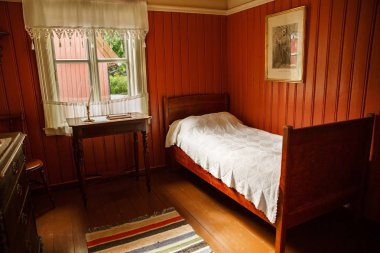 House interior at  Norsk Folkemuseum