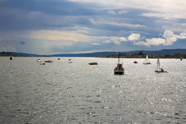 Litoral em Oslo — Fotografia de Stock