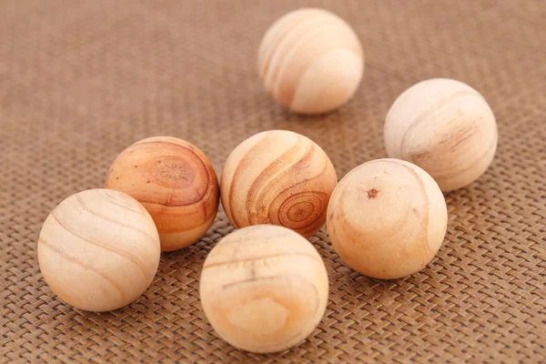 Bolas de madera — Foto de Stock