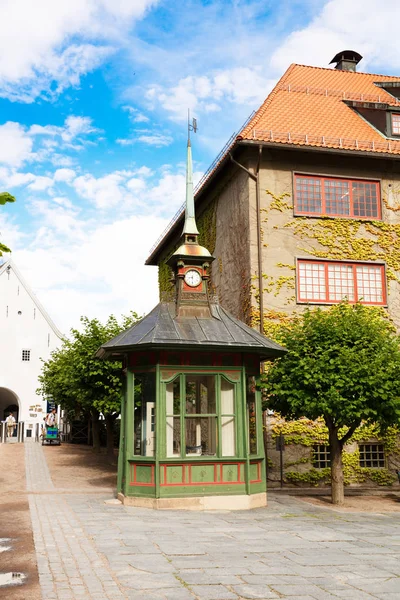 Gebouwen op Norsk Folkenmuseum — Stockfoto