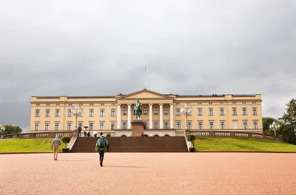 O Palácio Real de Oslo — Fotografia de Stock