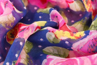 Renkli kumaş arkaplanı