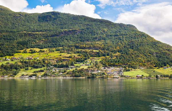 Dorf in Norwegen — Stockfoto