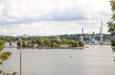 Stockholm şehri manzarası