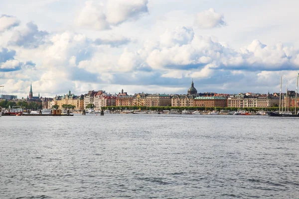 Видом на місто Стокгольм — стокове фото
