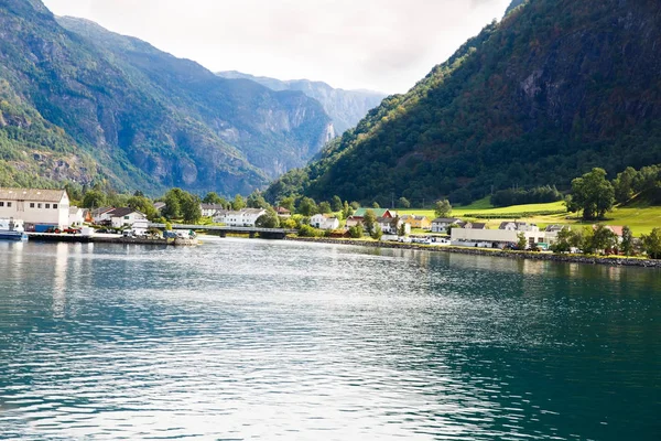 Dorf in Norwegen — Stockfoto