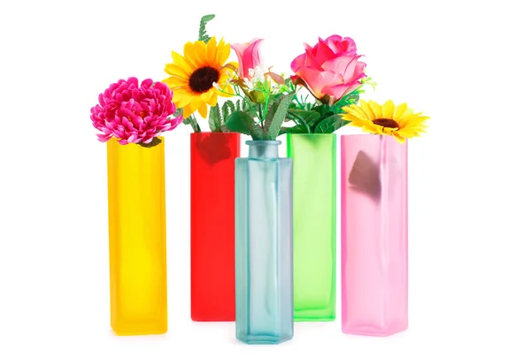 Flores em vasos — Fotografia de Stock