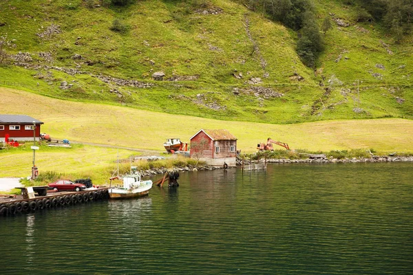 Χωριό στη Νορβηγία — Φωτογραφία Αρχείου