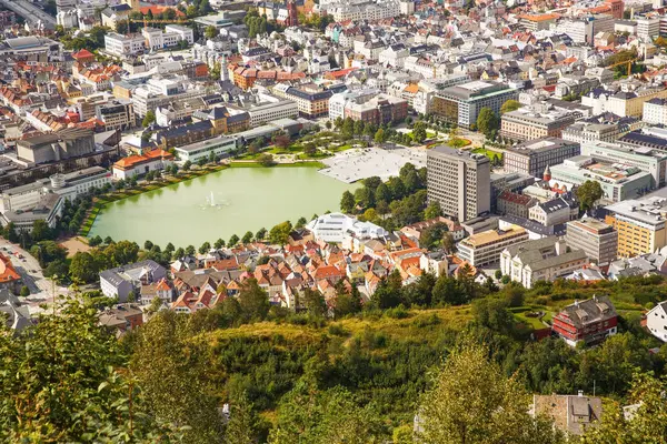 Bergen city — Stockfoto