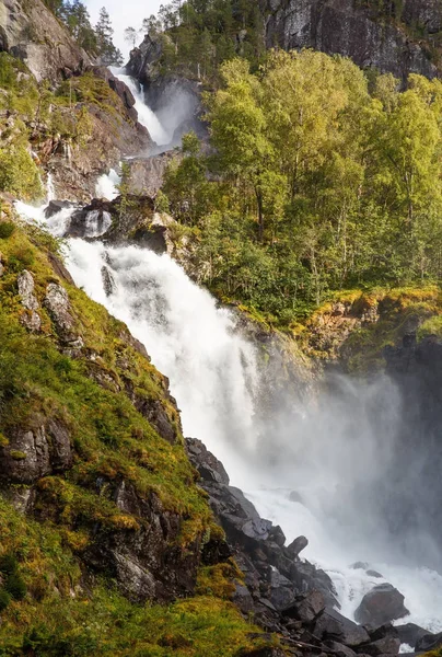 Cachoeira na Noruega — Fotografia de Stock