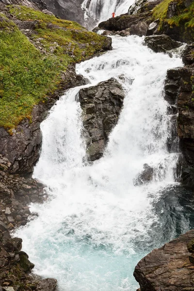 Wasserfall in Norwegen — Stockfoto