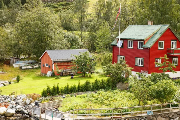 З сіл в Норвегії — стокове фото
