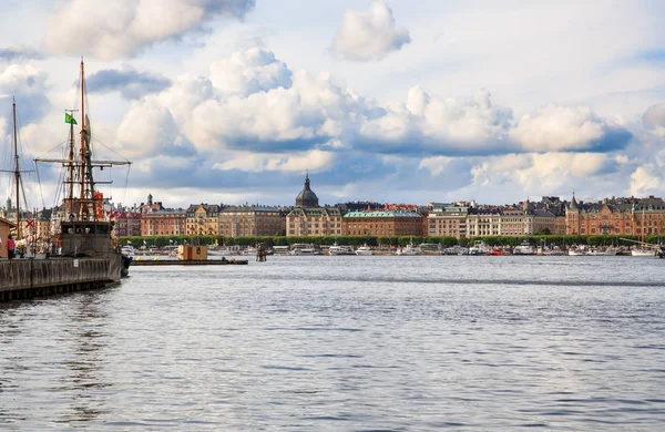 Uitzicht op de stad Stockholm — Stockfoto