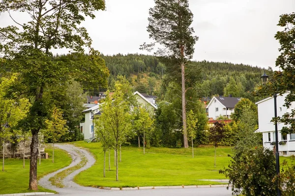 Venkovské stavení v Norsku — Stock fotografie