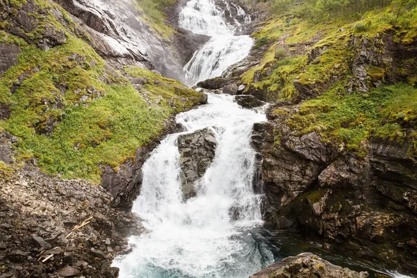 Cascada en Noruega — Foto de Stock