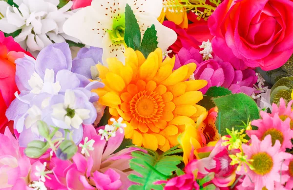 Színes Szövet Virág Polárszűrő Kép — Stock Fotó