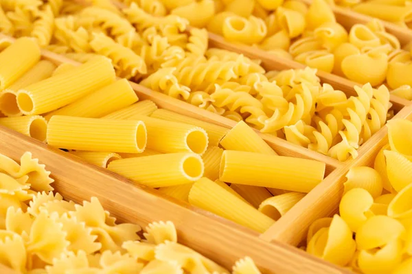 Varios tipos de pasta — Foto de Stock