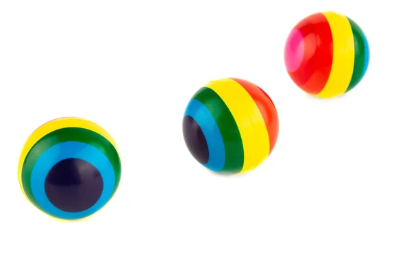 Färgglada bollar — Stockfoto