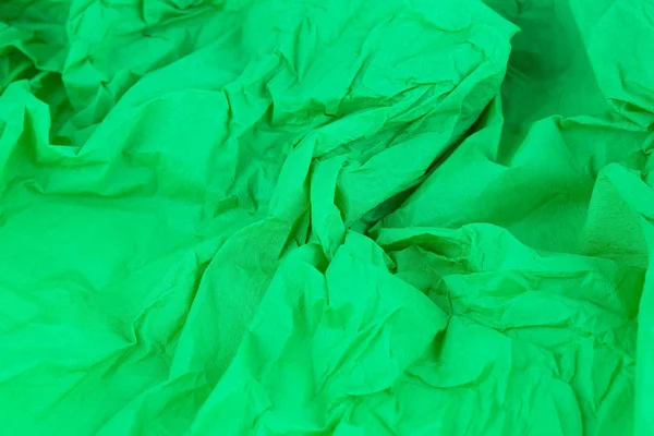 Yeşil krep kağıt — Stok fotoğraf