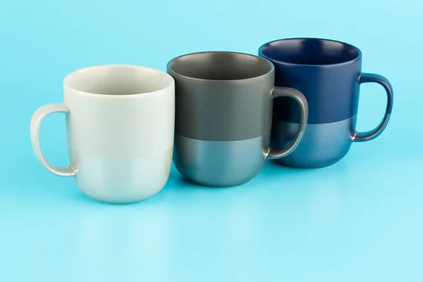 Три чашки — стоковое фото