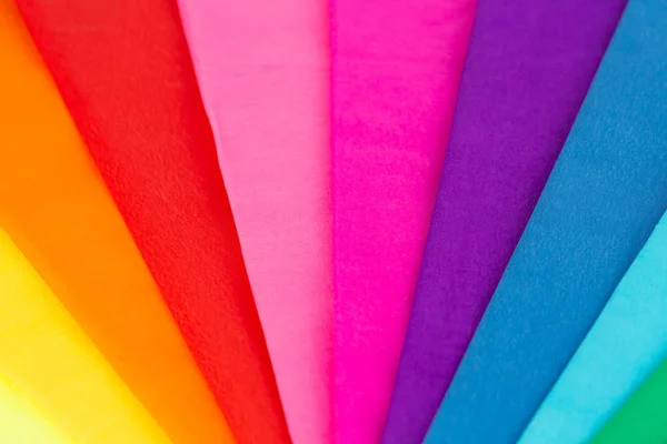 Colorful crepe papers — Stock Photo, Image