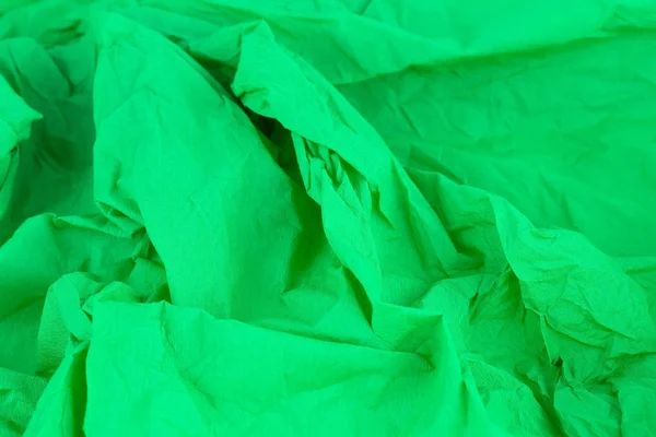 Papel crepé verde —  Fotos de Stock