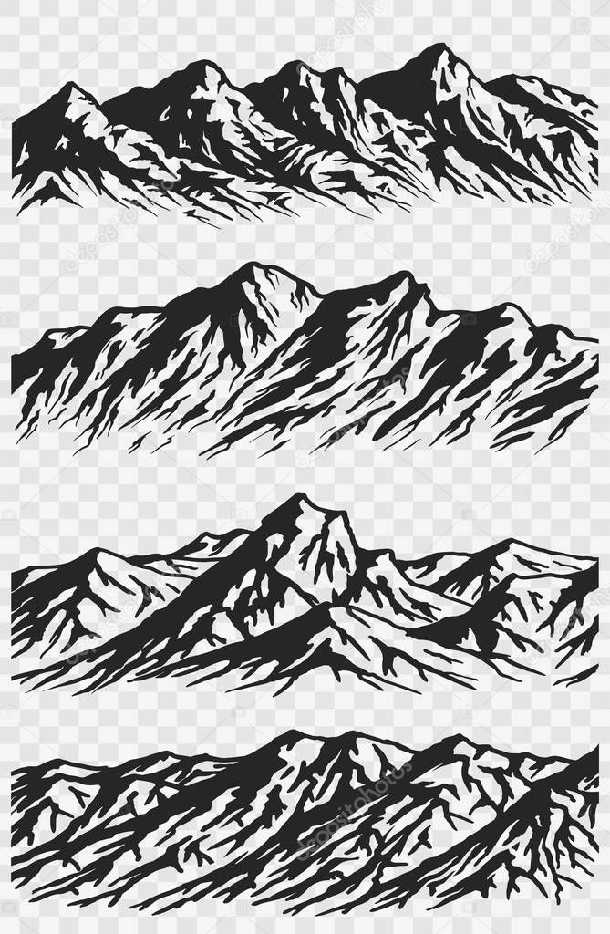 Free Free 101 Silhouette Splash Mountain Svg SVG PNG EPS DXF File
