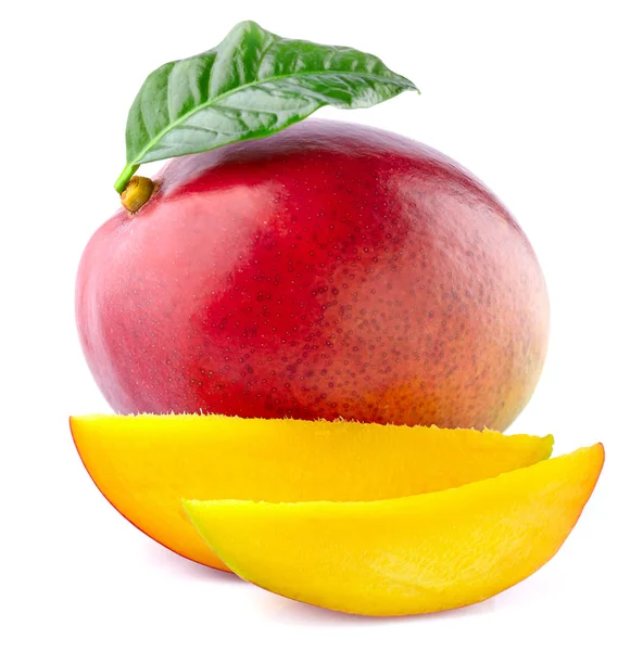 Mango with slices — Stock Photo, Image