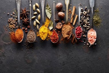 Bir grafit gemide baharat