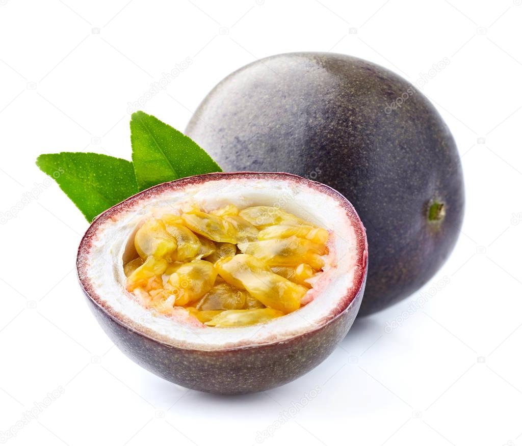 Passion fruit isolated 