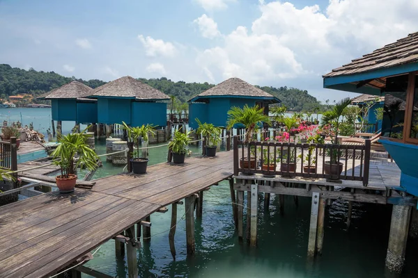 Houses on stilts in the fishing village of Bang Bao — Stock Image Houses on stilts in the fishing village of Bang Bao Royalty Free Stock Images