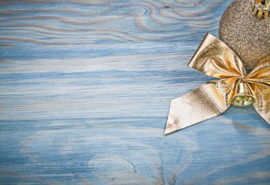 Noel top altın parlayan