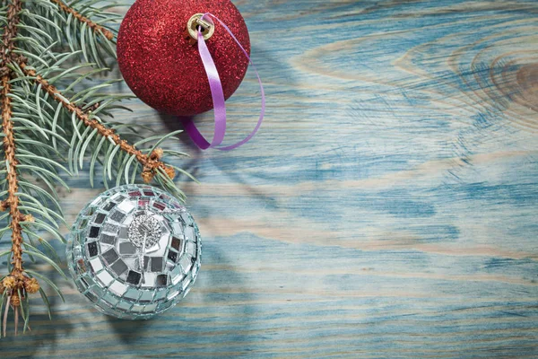 Disco bauble and Christmas ball — Stock Photo, Image