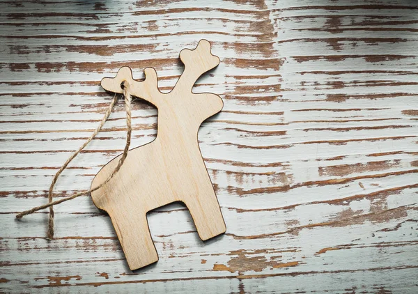 ビンテージ木製鹿装飾 — ストック写真