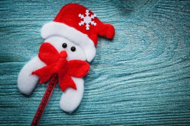  kardan adam kırmızı Santa Claus şapka