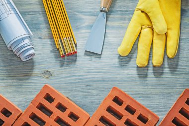 Kompozisyon ahşap tahta inşaat co örmek araçları