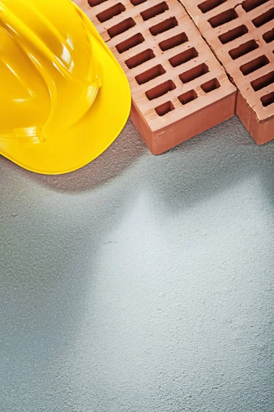 Bina Tuğla beton arka plan inşaat con zor şapka