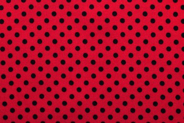 Pembe benekli Pamuk Kumaş doğrudan yukarıdaki