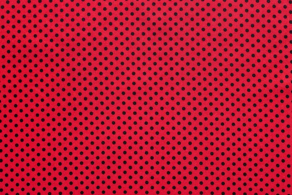 Pano de mesa de algodão rosa polka-dot — Fotografia de Stock