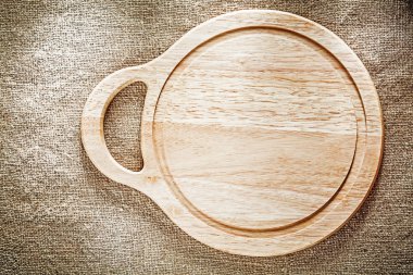 Doğrama kurulu görevden arka plan üzerinde