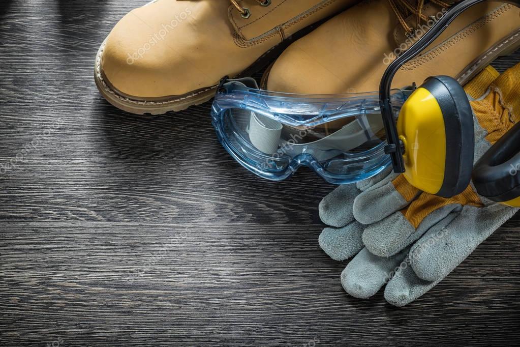 Standard Gear for Digital Learning: Shoes, Gloves, Glasses, Headphones ...