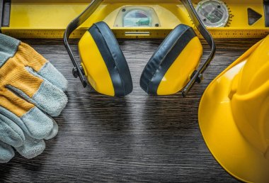 Kask etkilidirler bina inşaat seviyesi Emanet eldiven woo