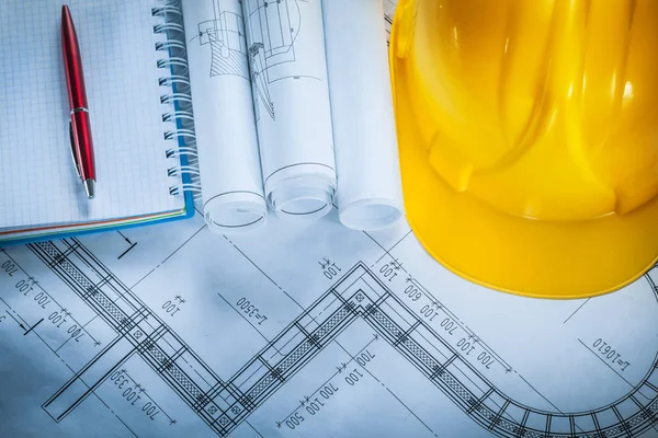 Bina kask defter kalem planları inşaat kontrol 