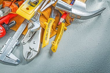 Deri aracı kemer inşaat kalıp