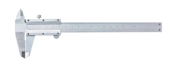 Vernier caliper isolated on white — Stock Photo, Image