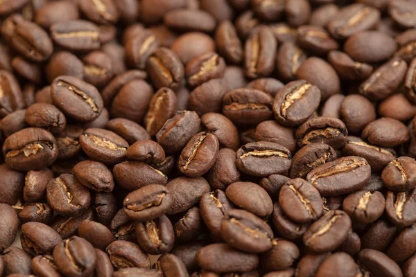 kavrulmuş kahverengi kahve çekirdekleri