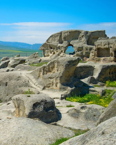 Geschichte Höhlen in Georgien — Stockfoto